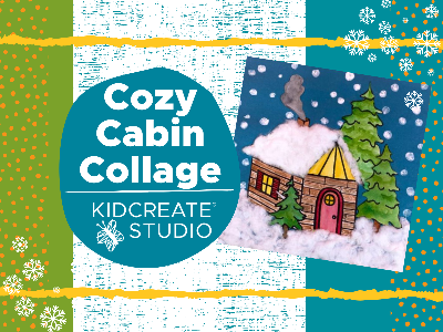 WELCOME WEEK - 50% Off - Homeschool - Cozy Cabin Collage (5-12 Years)